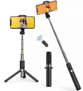 Bastão Bolso Tripé Selfie Bluetooth Retrátil Celular
