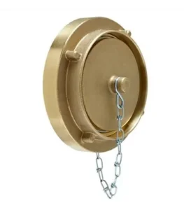 Tampão Storz com Corrente  2.1/2″ em Latão