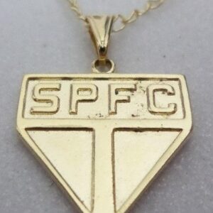 Pingente São Paulo FC Banhado A Ouro 18k - Manuela Beatriz